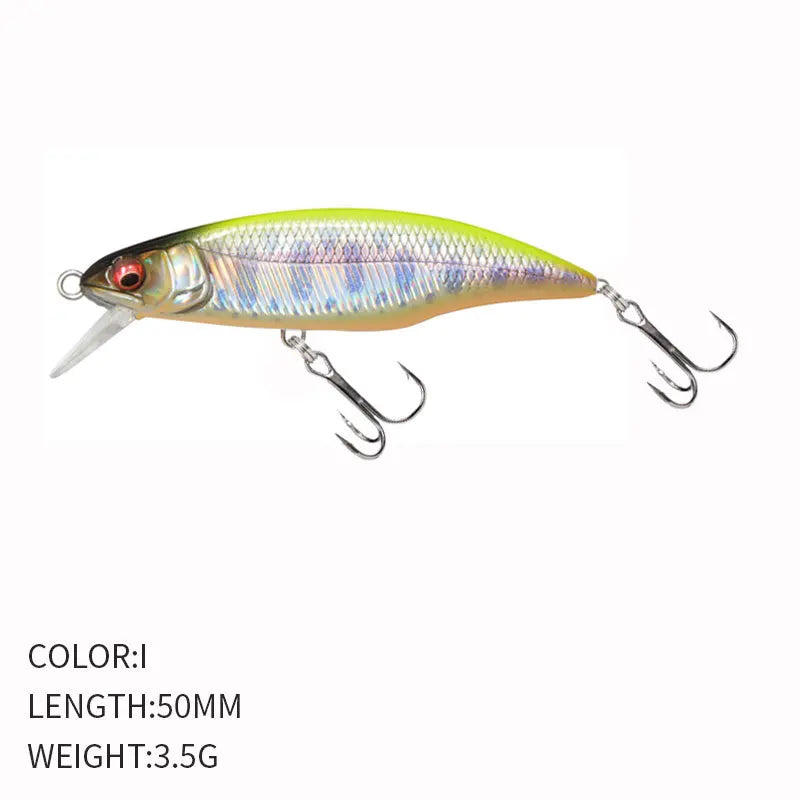 Fishing 50mm 3.5g Swimbaits Bass Big Fish Crankbaits Fishing Lure Floating Wobblers for Pike Minnow Lure Fishing Tackle