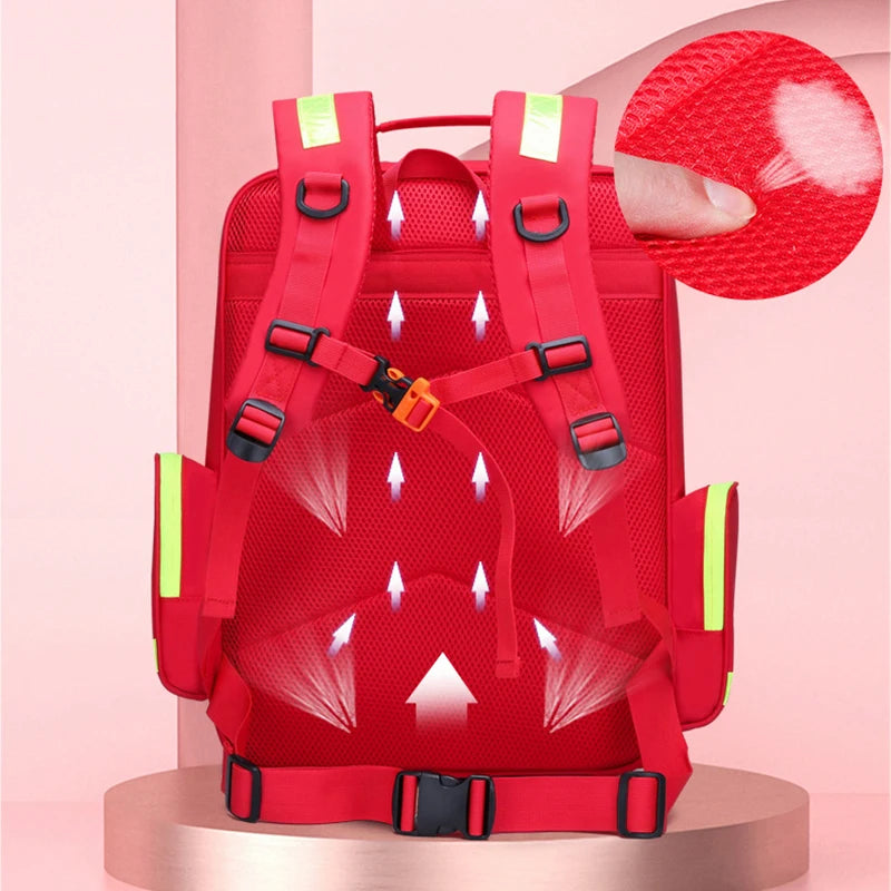 First Aid Kit Empty Emergency Backpack First Responder Trauma Bag Medical Supplies Case for Disaster Relief Field Trips Camping