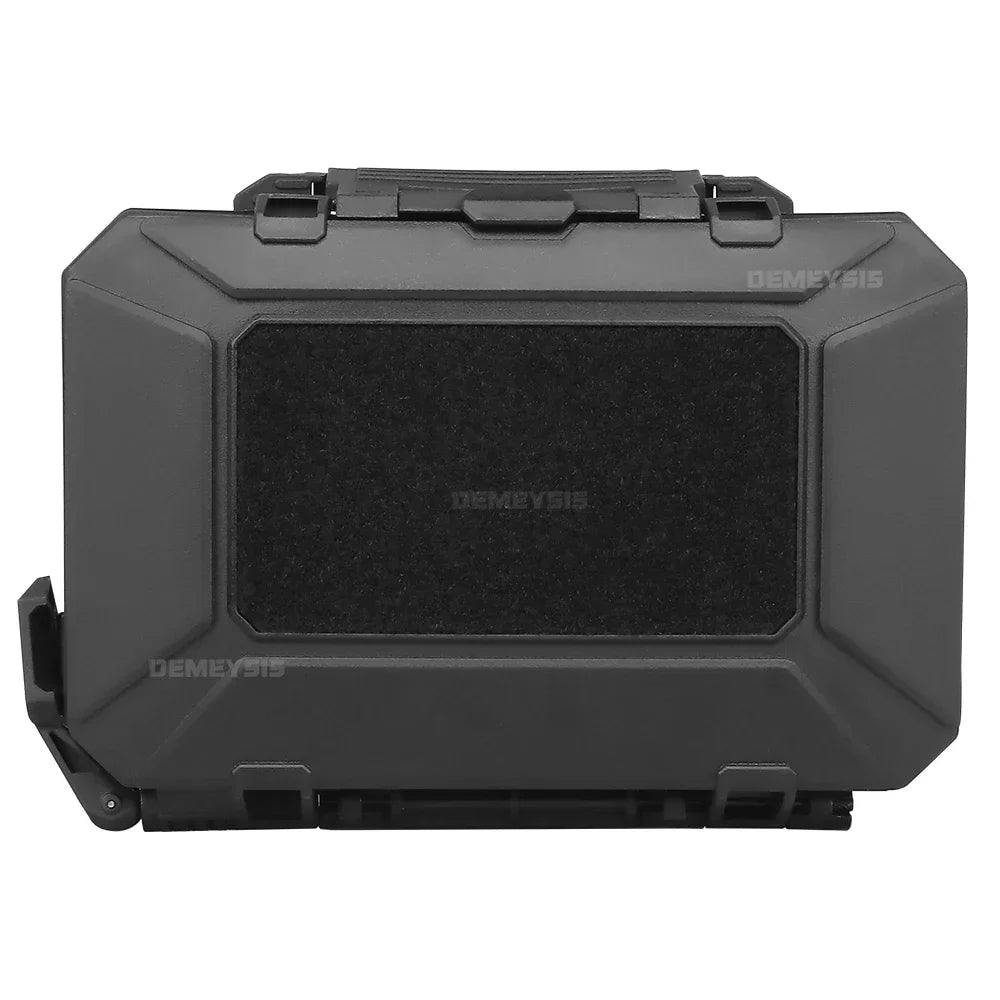 Tactical Equipment Box Can Hang on Tactics Vest Waterproof MOLLE Militar Gear Storage Tool Boxes Shooting Hunting Cs Cases