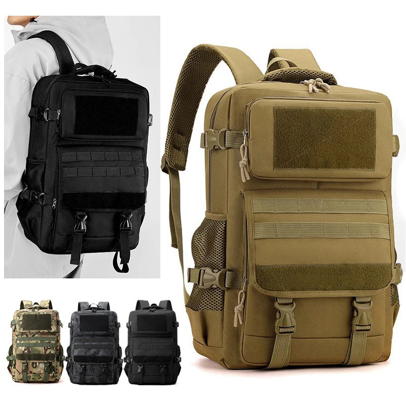 Fishing Tactical Backpack Outdoor Camping Climbing Hiking Rucksack Travel Molle Large Sport Bag School Student Knapsack