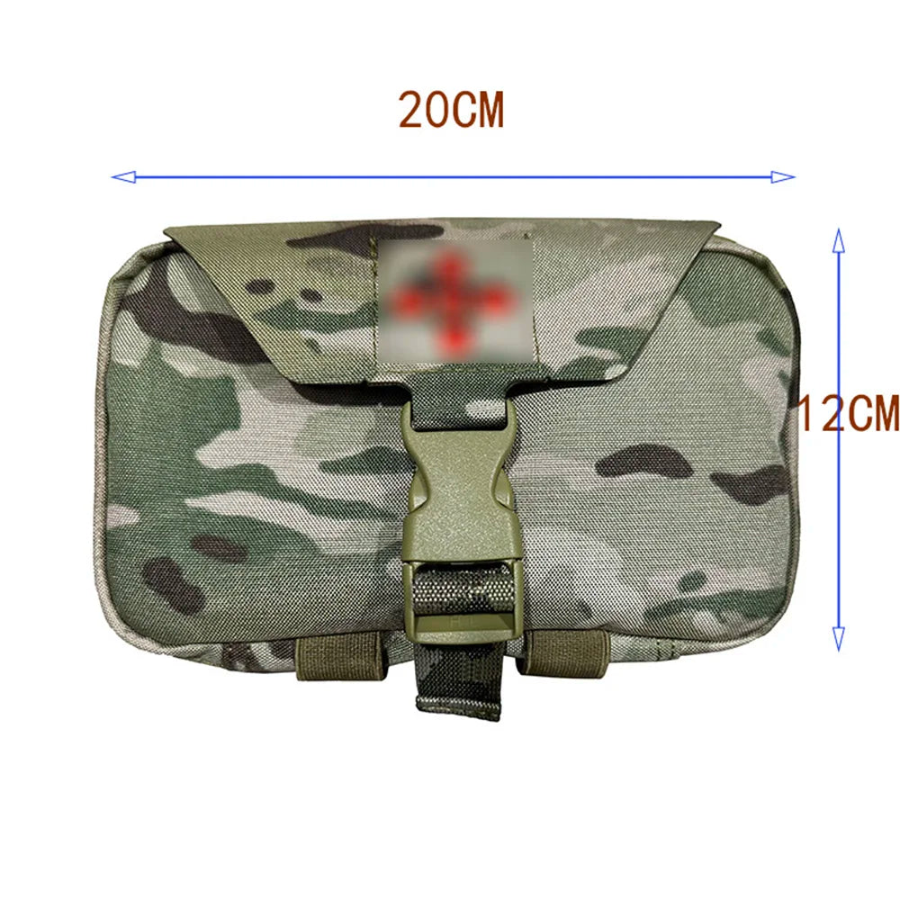 Outdoor Multi-Functional Quick-Release First Aid Kit Pouch ATFG Survival Emergency Fanny Pack Second Generation Medical Bag