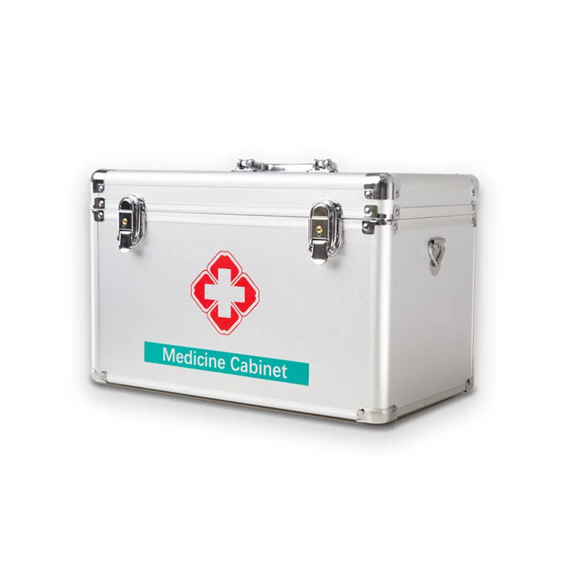 First aid kit for home use, always equipped with a complete set of emergency storage box for first aid visits