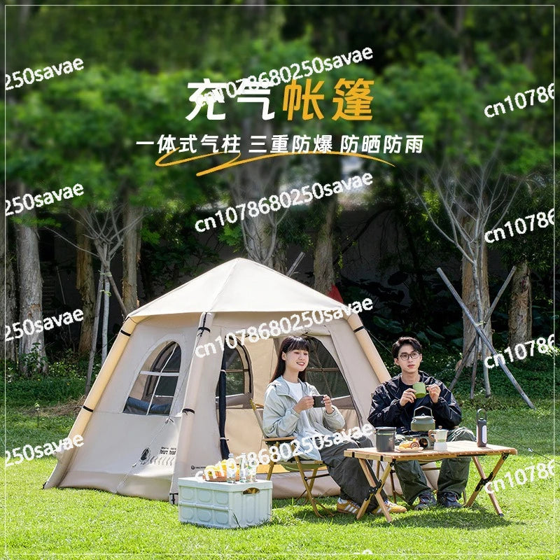 Taili Inflatable Tent Outdoor Camping Quick-open Equipment Foldable Portable Inflatable Tent Camping Overnight Tent