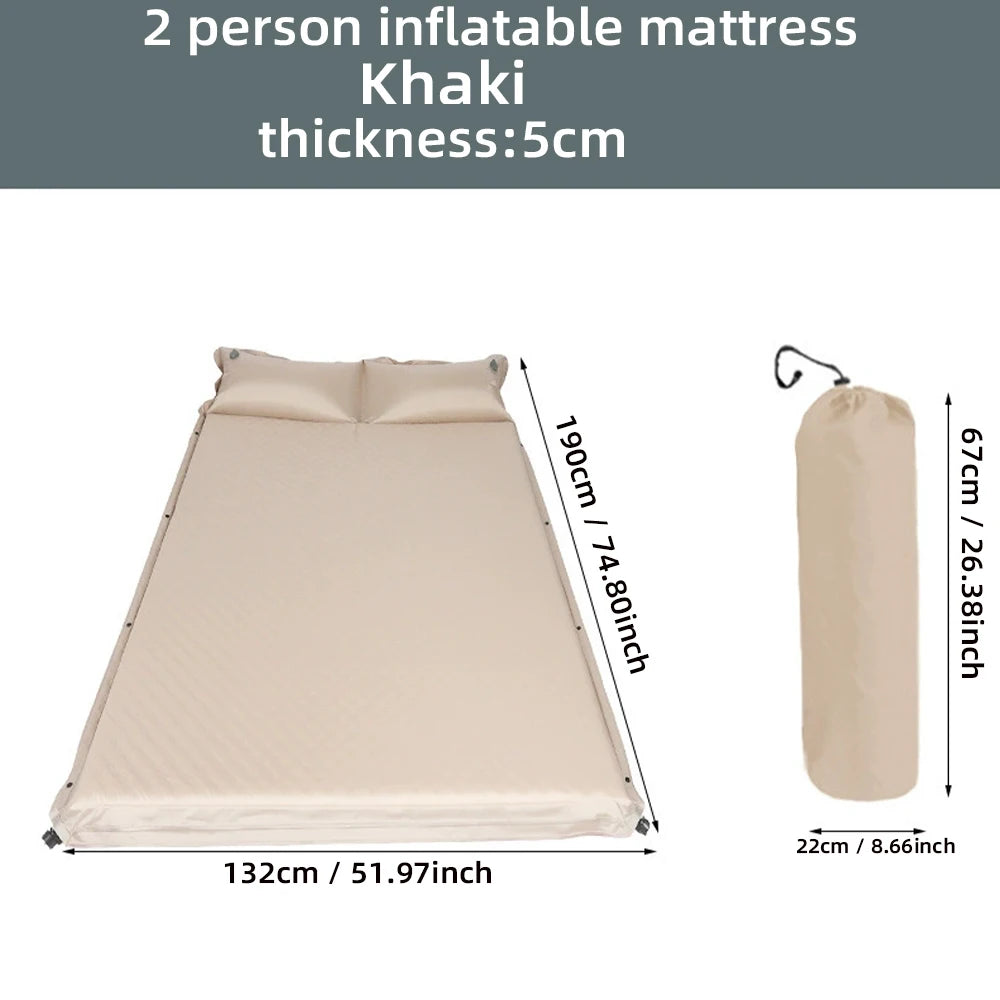 Large Air Tent That Can Accommodate 5-8 people, Portable Outdoor Waterproof Tent, Perfect For Camping  Hiking