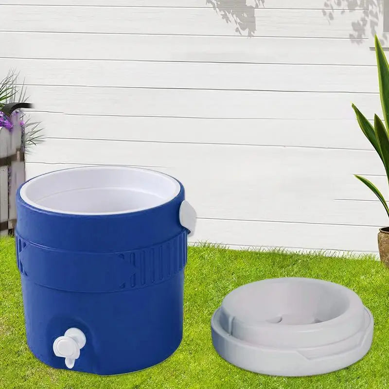 water cooler 3.8L Camping Coolers Long-Lasting Insulation Beverage Cooler  Portable Drink Dispensers Beverage Serveware
