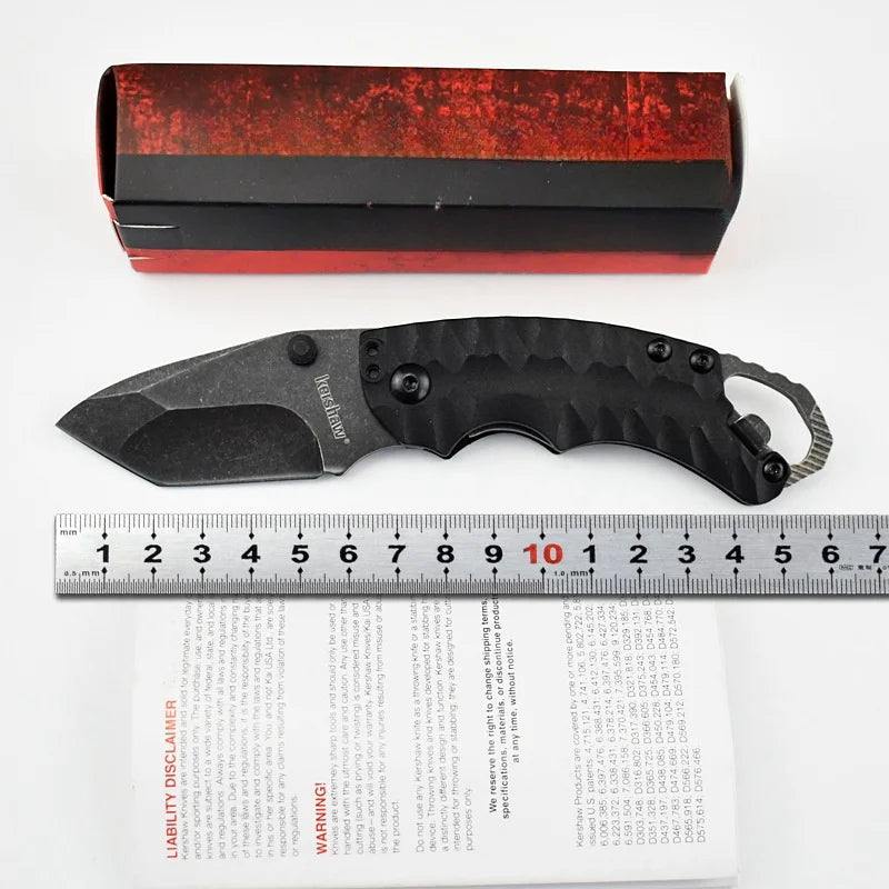 Multi-function pocket knife, suitable for camping, barbecue, hiking wilderness, high hardness, sharp and durable folding knife