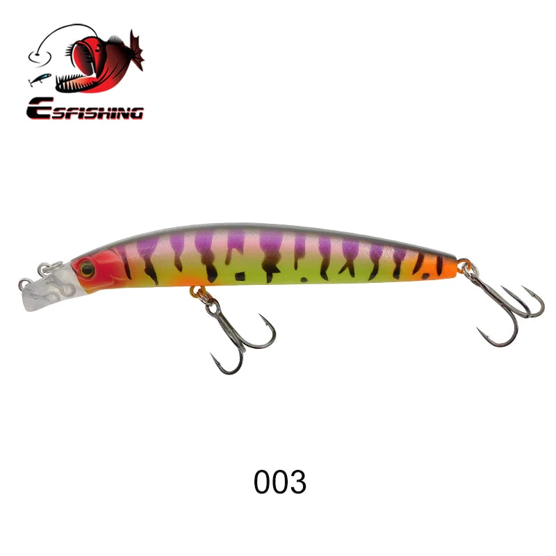 KESFISHING Floating Hard Lure 10cm 9.5g Dive 0.1-0.5m Quality Professional Minnow Choose Different Depth Top Water Fish