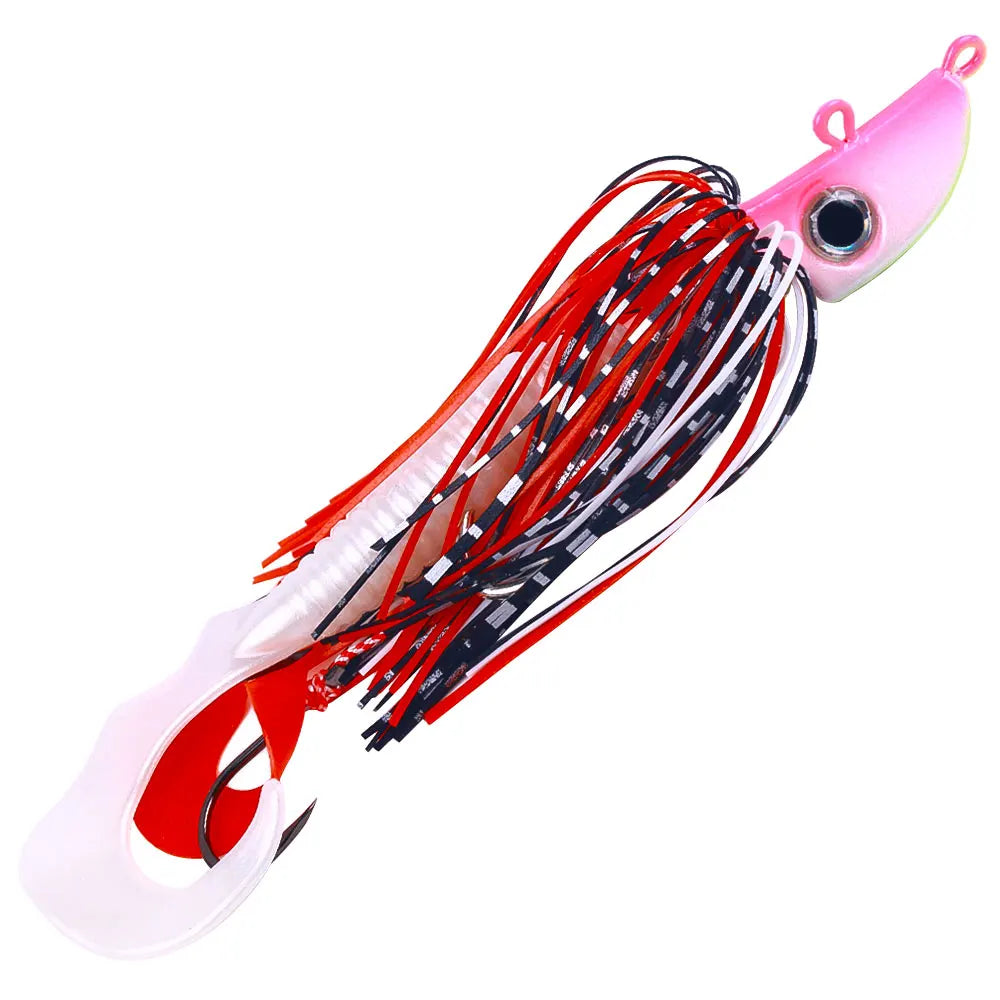 Buzzbait Bucktail Saltwater Jigs Flounder for Fluke Bass Bluefish Blackfish Seabass Offshore Slow Jigging Pitching Lures