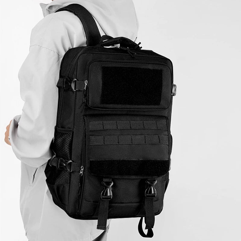 Fishing Tactical Backpack Outdoor Camping Climbing Hiking Rucksack Travel Molle Large Sport Bag School Student Knapsack