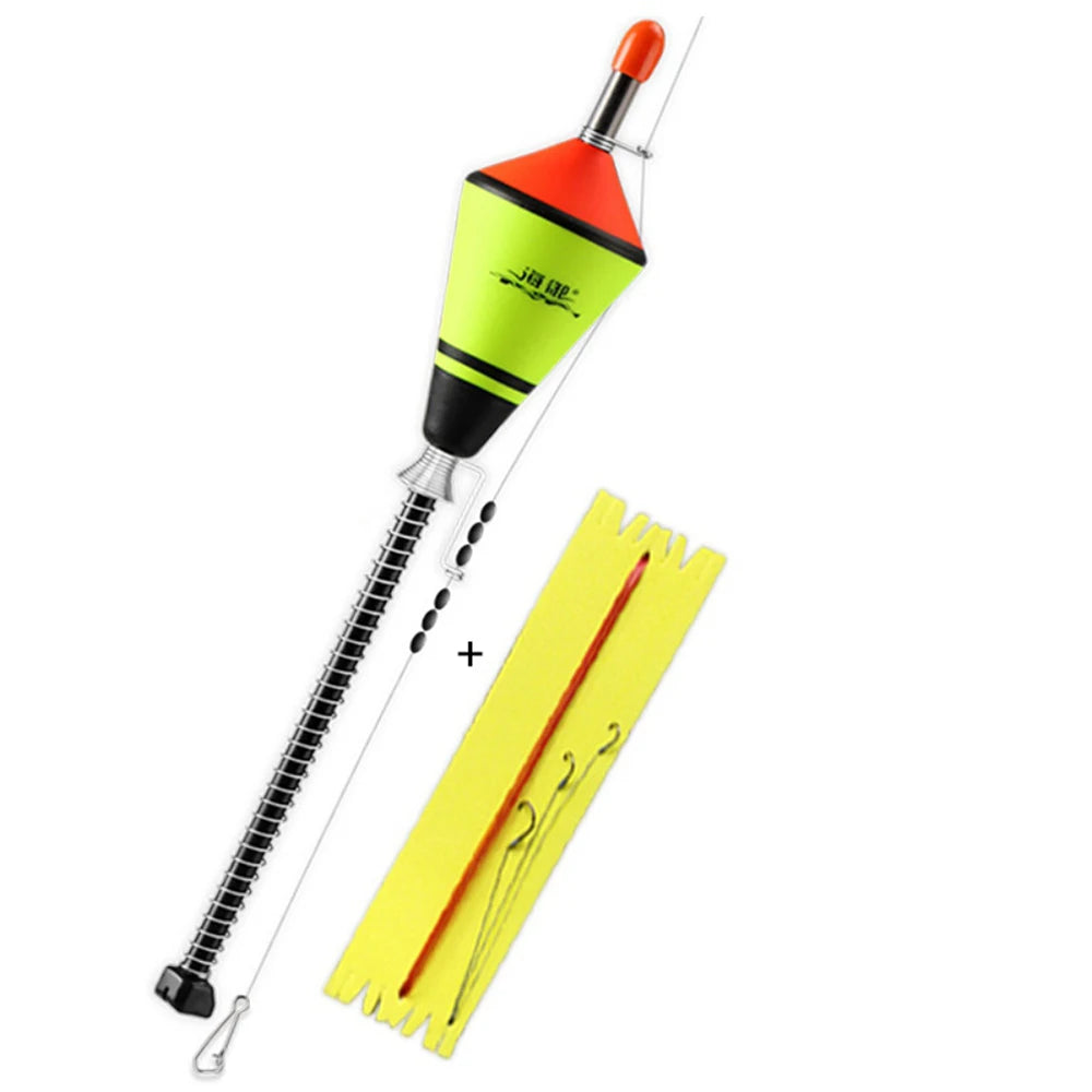 Portable Luminous Automatic Fishing Float Hooks Fishing Accessories Fast Fishing Bobber Set Fishing Float Device