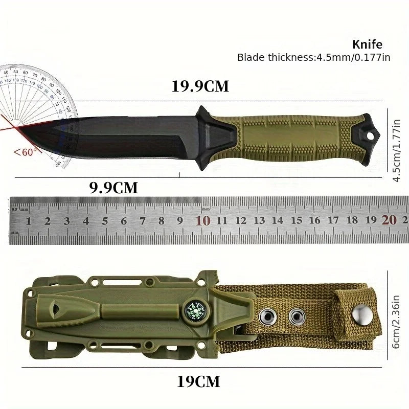 GB1500 12C27 Blade FRN Handle Outdoor Knife Portable EDC Camping Pocket Knife, High Hardness Hiking Knife,survival Knife