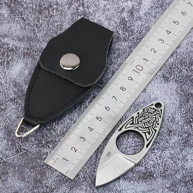 Portable  Knife Survival Tactical Pocket Knife Outdoor Camping Hiking Hunting Knives Wood Handle EDC Fishing Defense Tool