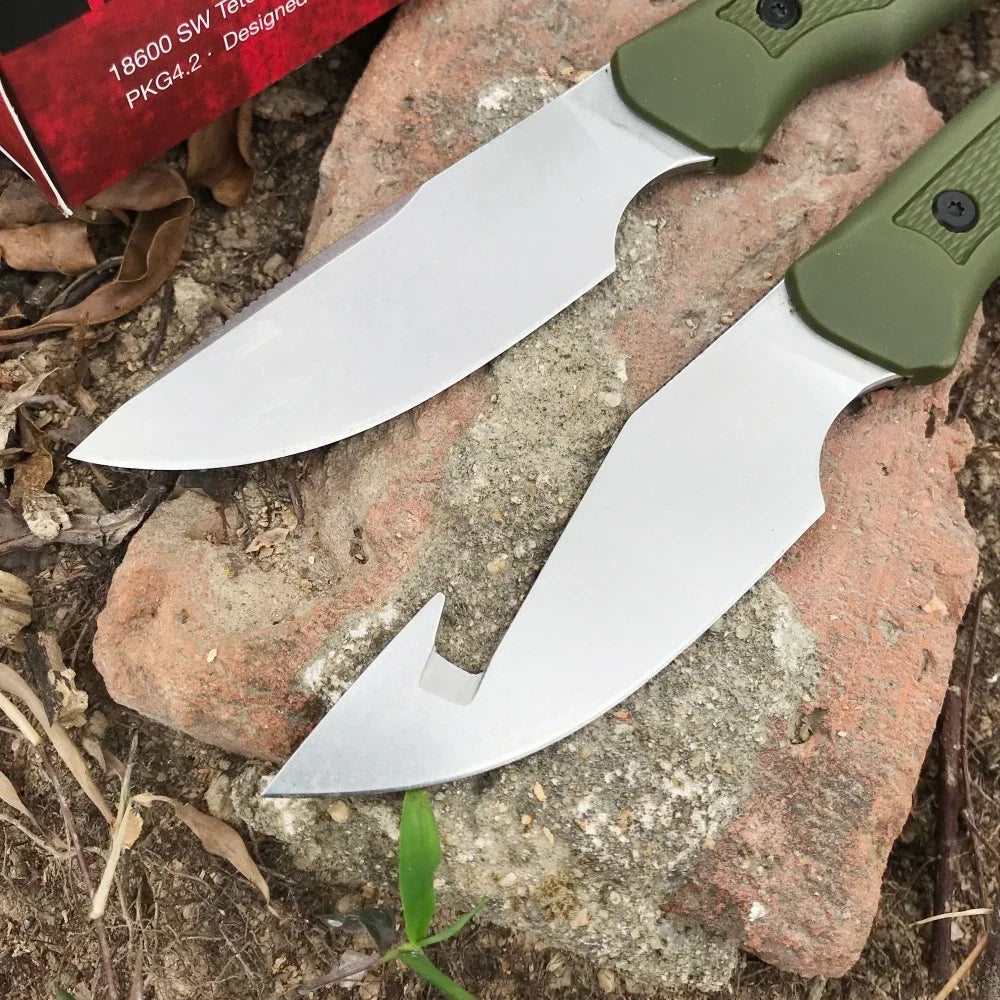 KS 1883 D2 Blade Nylon Fibre Handle Outdoor Camping Survival Durablle Self-defense Tactical Multitools Hand Knives Gitfs for Men