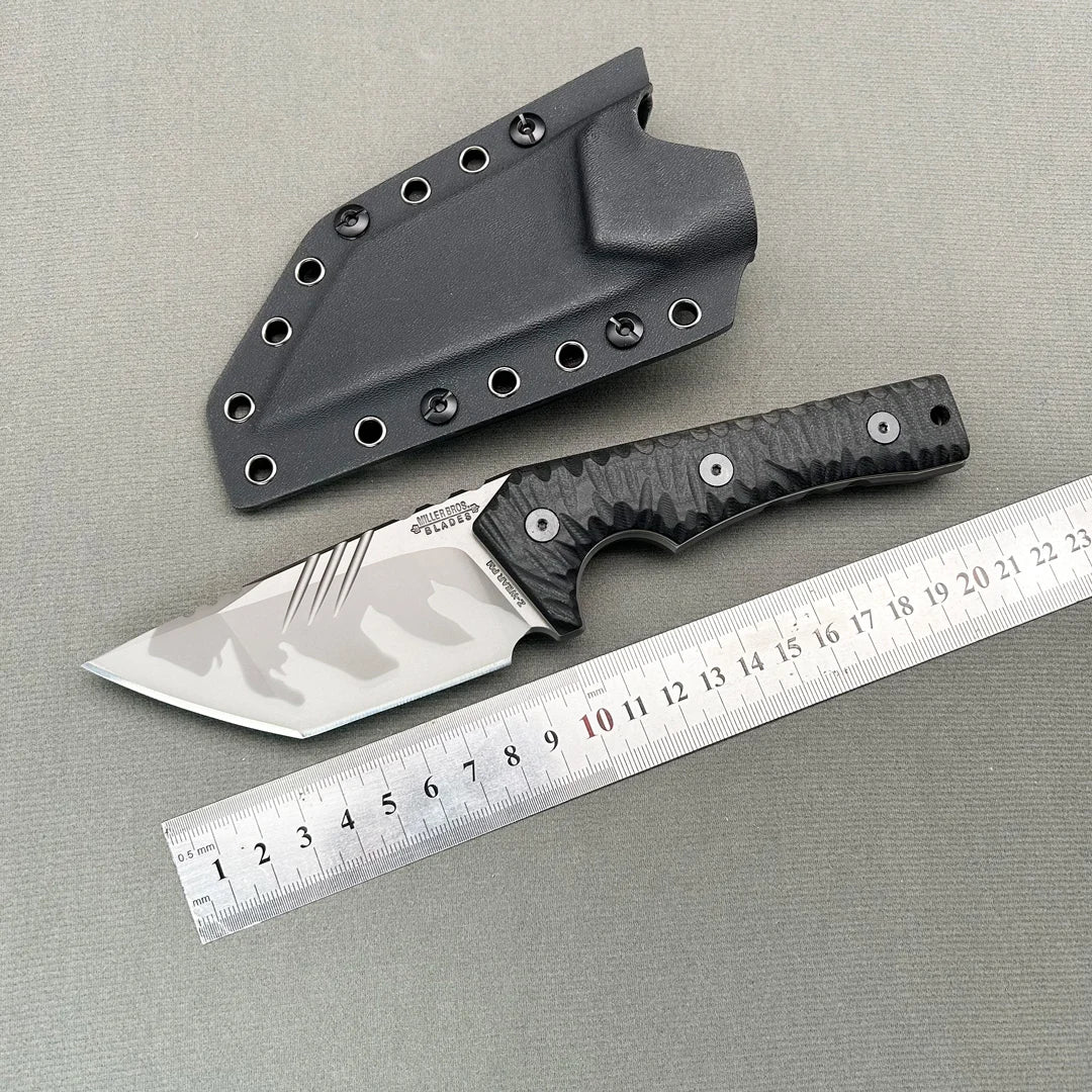 Miller M7 Straight knife D2 Survival Tactical Gear Defense Outdoor jungle Hunting Camping Pocket Sharpness durability knife
