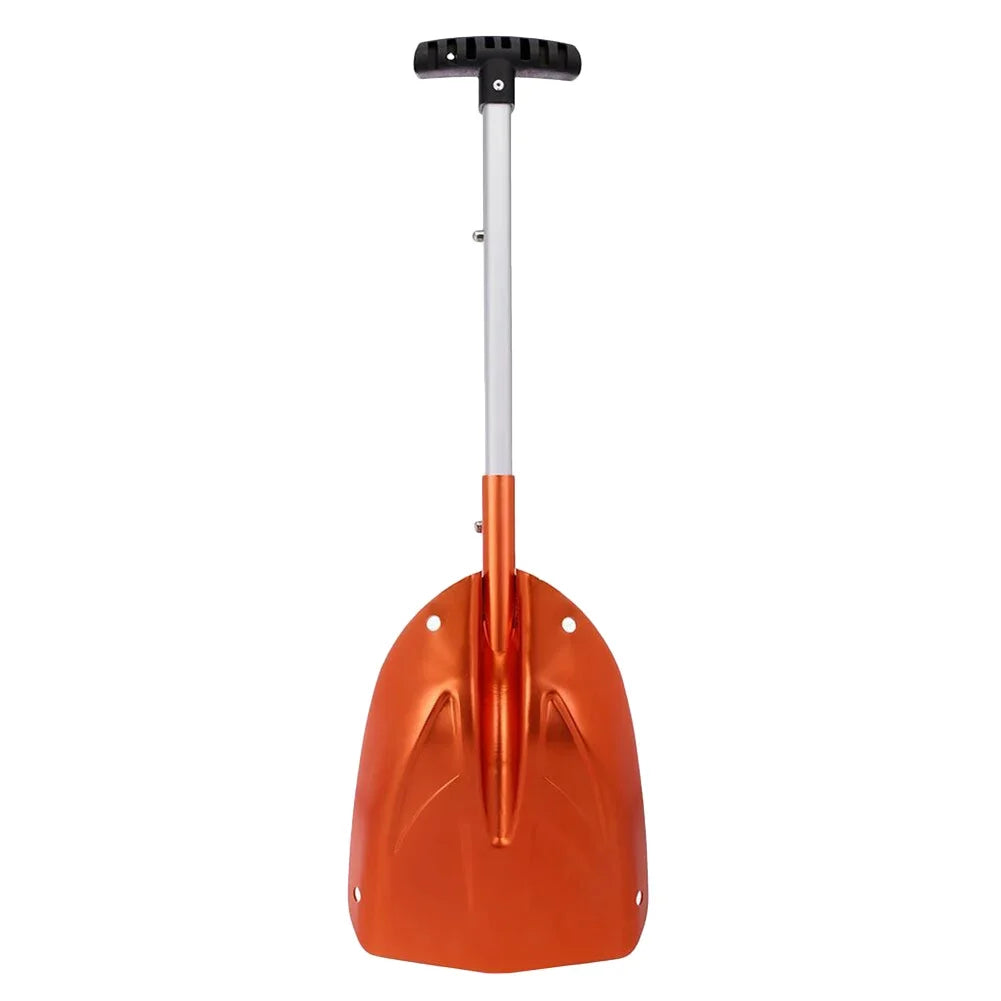 Detachable Telescopic Winter Snow Ice Shovel Portable Aluminium Alloy Collapsible Snow Shovel Outdoor Courtyard Cleaning Tool