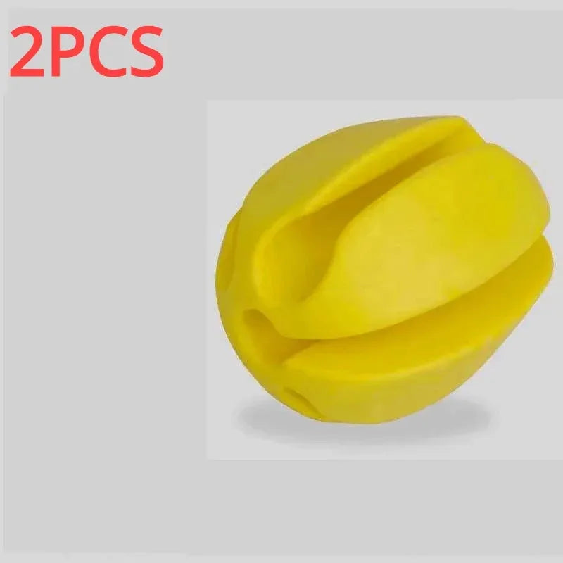 Fishing Accessories Lure Rod Holder Rod Ball Rod Puller Storage Ball Fishing Silicone Rod Ball