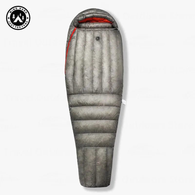 AEGISMAX DUSK Series Sleeping Bag Upgrade 7D Nylon 800FP Ultra Dry Down Pro Ultralight Sleeping Bag Camping Hiking for Men & Wom