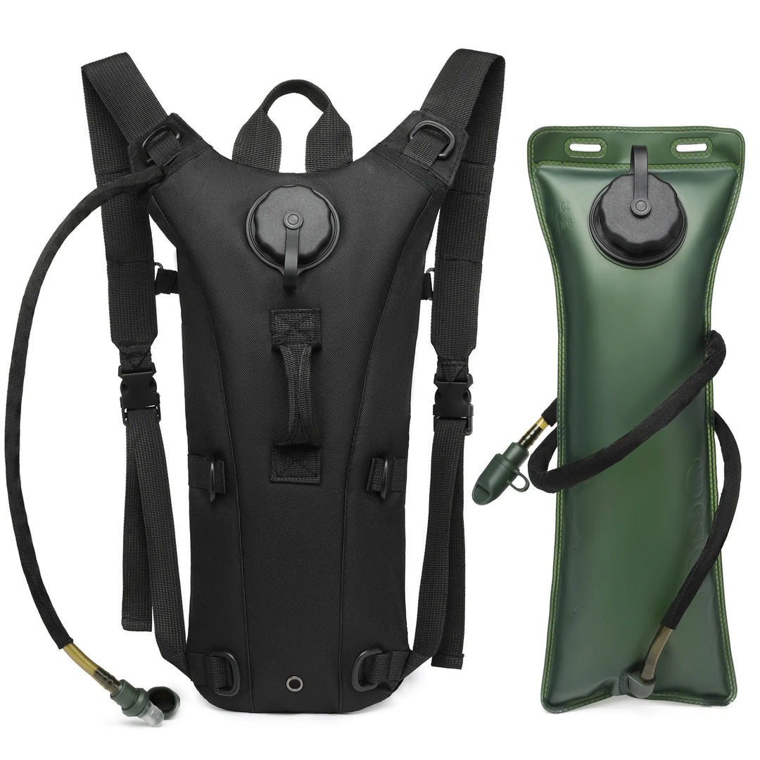 Outdoor Sports Cycling Hydration Pack with 3L EVA Food-Grade Water Bladder Tactical Design