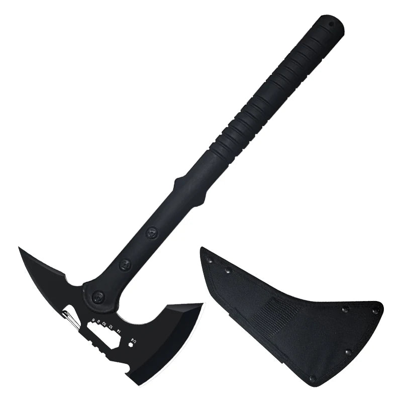 Multi-function Survival - Camping Axe  - Multitool Axe with , Off-Roading, Outdoor Adventures, Emergency Breaching Multi Tool Ki