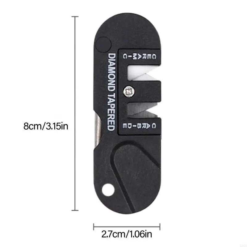 Mini Pocket Knifed Sharpener Tool Fast Blunts Knifed Sharpener for Camping Hiking and Home Kitchens