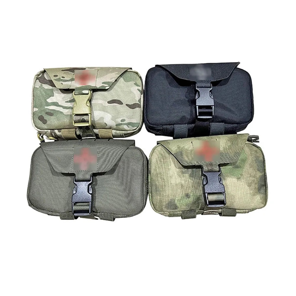 Outdoor Multi-Functional Quick-Release First Aid Kit Pouch ATFG Survival Emergency Fanny Pack Second Generation Medical Bag