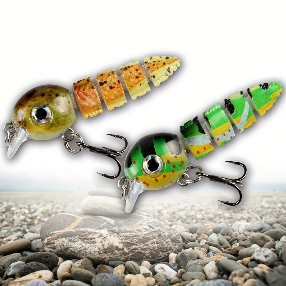 Small Fishing Lures Jointed Crankbaits Swimbait Sinking Wobbler for Pike Trout Bass Trolling Artificial Hard Bait Tackle
