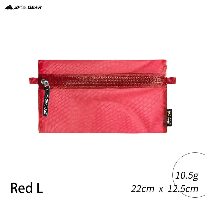3F UL GEAR Wear-resistant Finishing Bag Ultralight Stuff Sack Multipurpose Sundries Bag A Toiletries Bag Storage Bag Splashproof