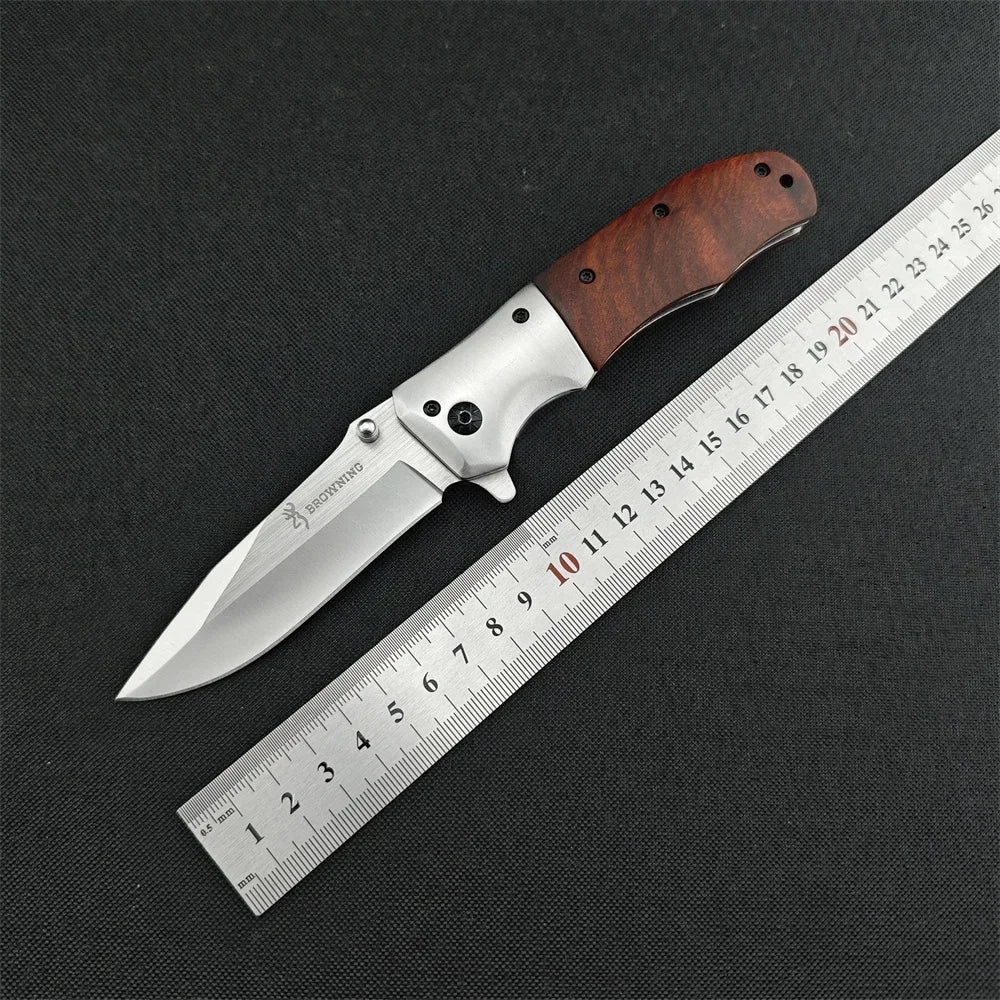 Outdoor Portable Folding Knife for Men High Hardness Survival Military Tactical Pocket Knives for Camping and Fishing