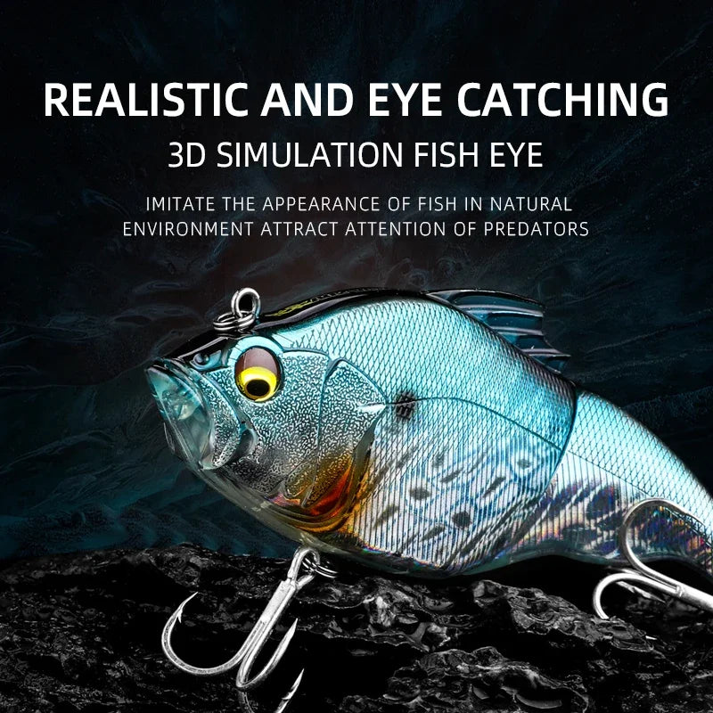 Pike Fishing Vatalion 115mm Vibration Jointed Bait Swimbait Bass Lure 41/43g Fishing Lure Floating  Vatalion 115F Leurre