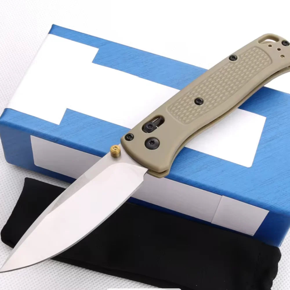 BM 535 Pocket Folding Knife 440C Blade Nylon Fiber Handle EDC Outdoor Camping Hunting Multitool Utility Hiking Survival Knives