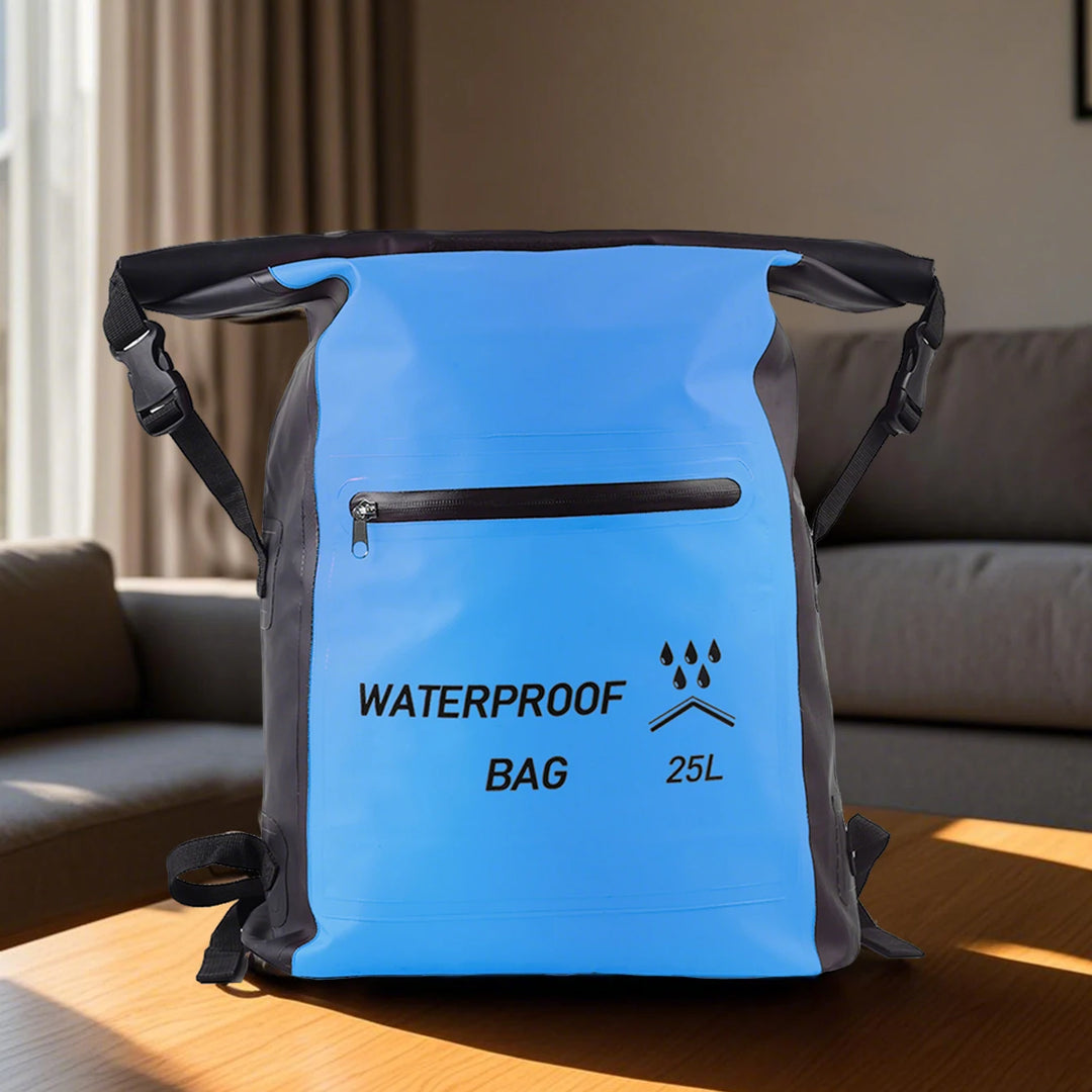 1PC large capacity waterproof backpack, colorful multifunctional backpack, suitable for hiking, camping, and fishing