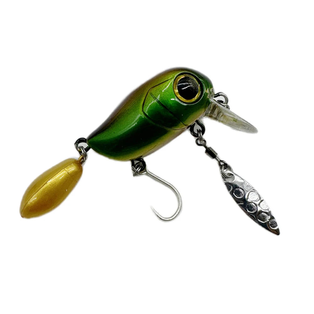 Fishing Tool For Anglers 30mm Length Fishing Lure Floating Minnow Life-like Lightweight Swimming Action Top Water