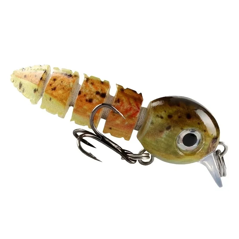Small Fishing Lures Jointed Crankbaits Swimbait Sinking Wobbler for Pike Trout Bass Trolling Artificial Hard Bait Tackle