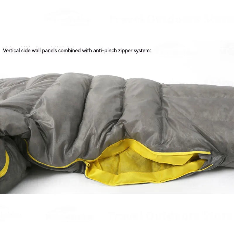 AEGISMAX DUSK Series Sleeping Bag Upgrade 7D Nylon 800FP Ultra Dry Down Pro Ultralight Sleeping Bag Camping Hiking for Men & Wom