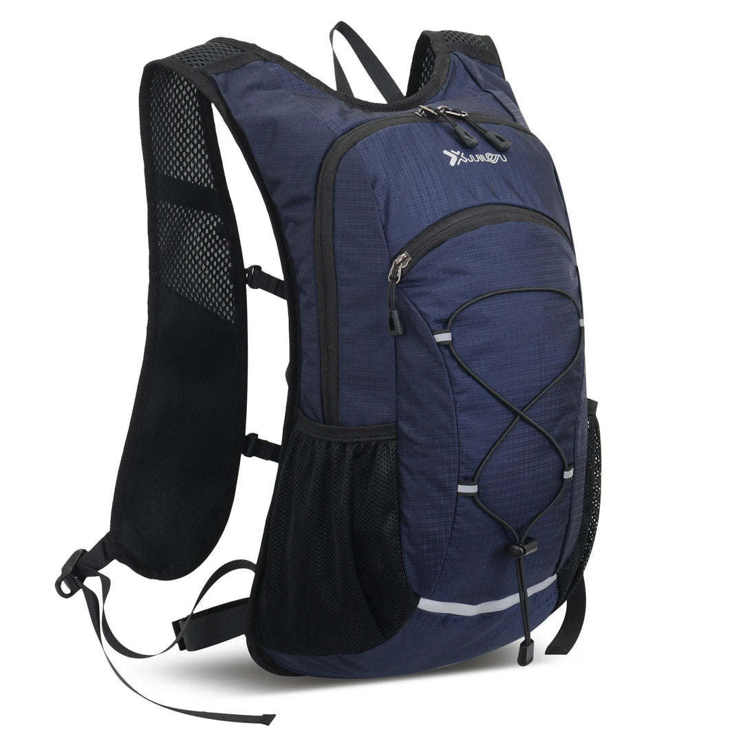 Outdoor hiking backpack, multi-functional mountain climbing travel backpack, waterproof nylon water bag, cycling bag