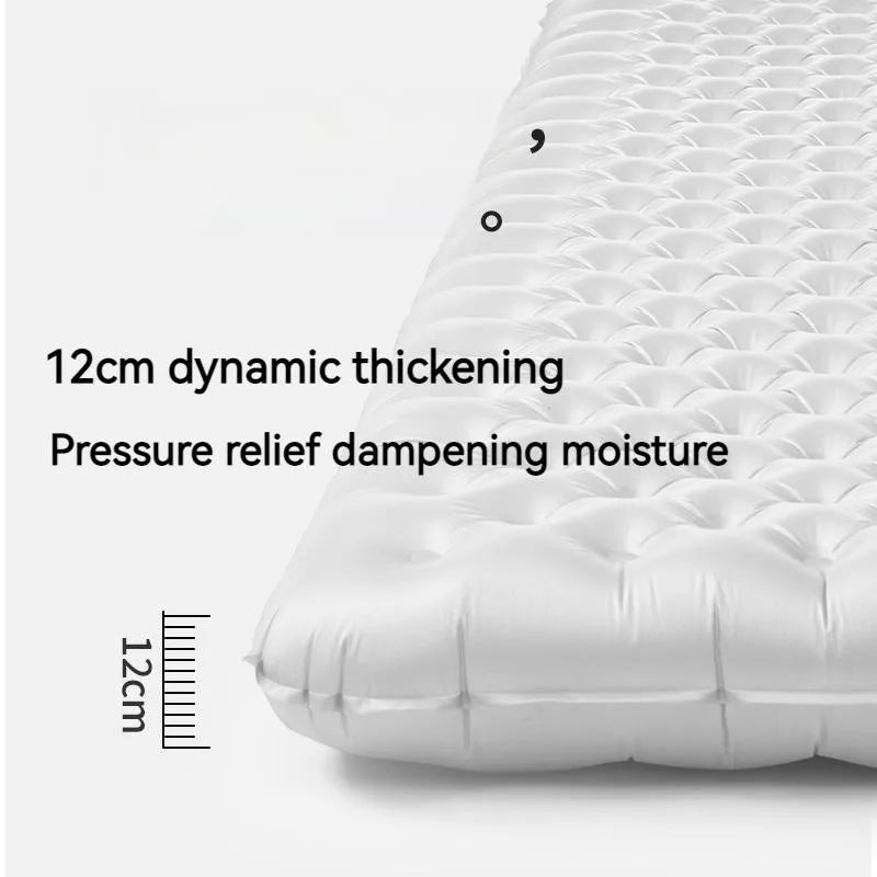 Naturehike R8.8 Camping Mat Inflatable Air Mattress Ultralight Sleeping Pad for Outdoor Hiking Warm TPU -30℃ High R-value 12cm