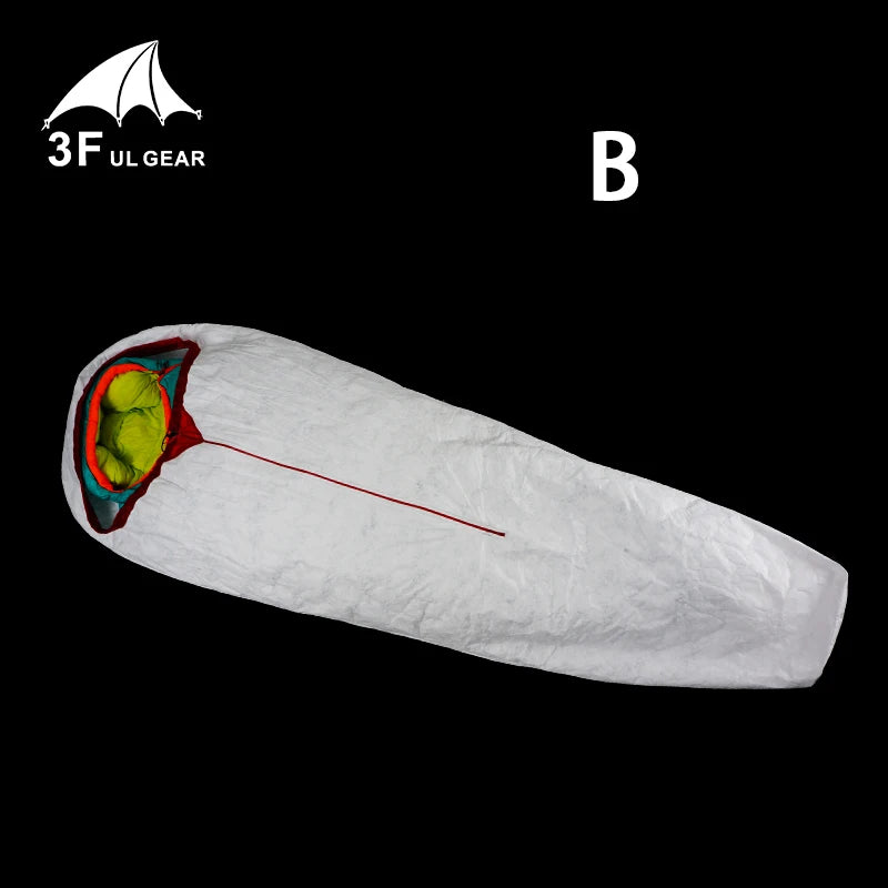 3F UL GEAR Upgrade TYVEK Sleeping Bag Cover Ventilate Moisture-proof Warming Every Dirty Inner Liner Bivy Sleeping Bags