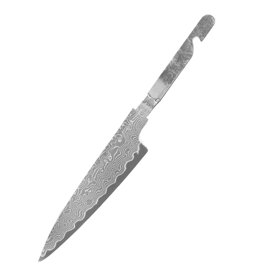 Knife Making Kit Nakiri Blade Blank 67 Layer Damascus Steel Knife DIY Handmade Japanese Professional Cooking Tools