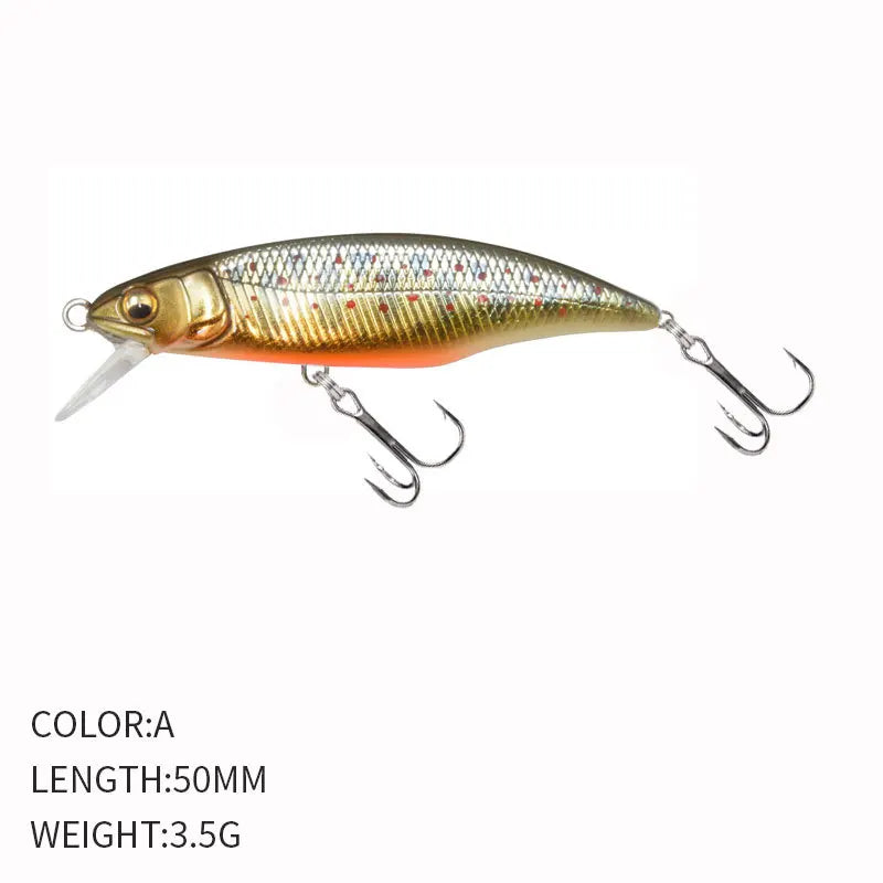Fishing 50mm 3.5g Swimbaits Bass Big Fish Crankbaits Fishing Lure Floating Wobblers for Pike Minnow Lure Fishing Tackle