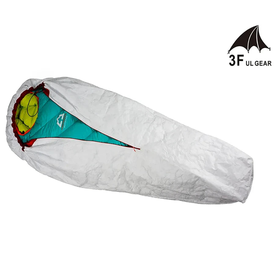 3F UL GEAR Upgrade TYVEK Sleeping Bag Cover Ventilate Moisture-proof Warming Every Dirty Inner Liner Bivy Sleeping Bags
