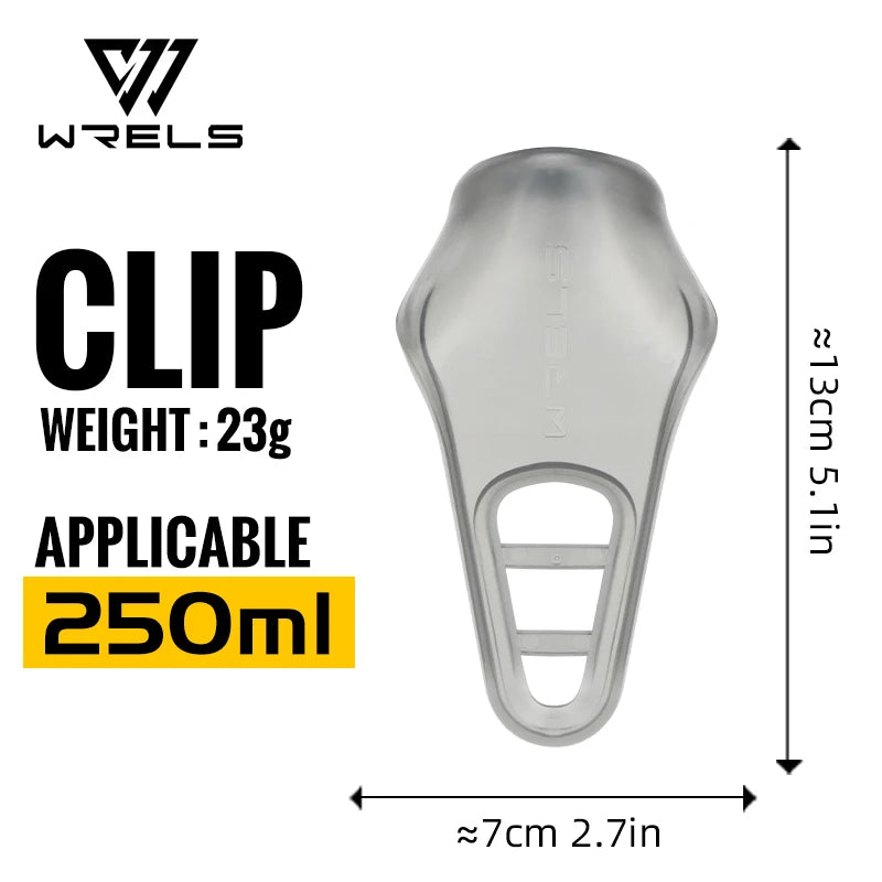 WRELS Handheld Hydration Sports Water Bottles BPA-Free Water Bottles for the Running Hydration Belt for Marathon Hiking Cycling