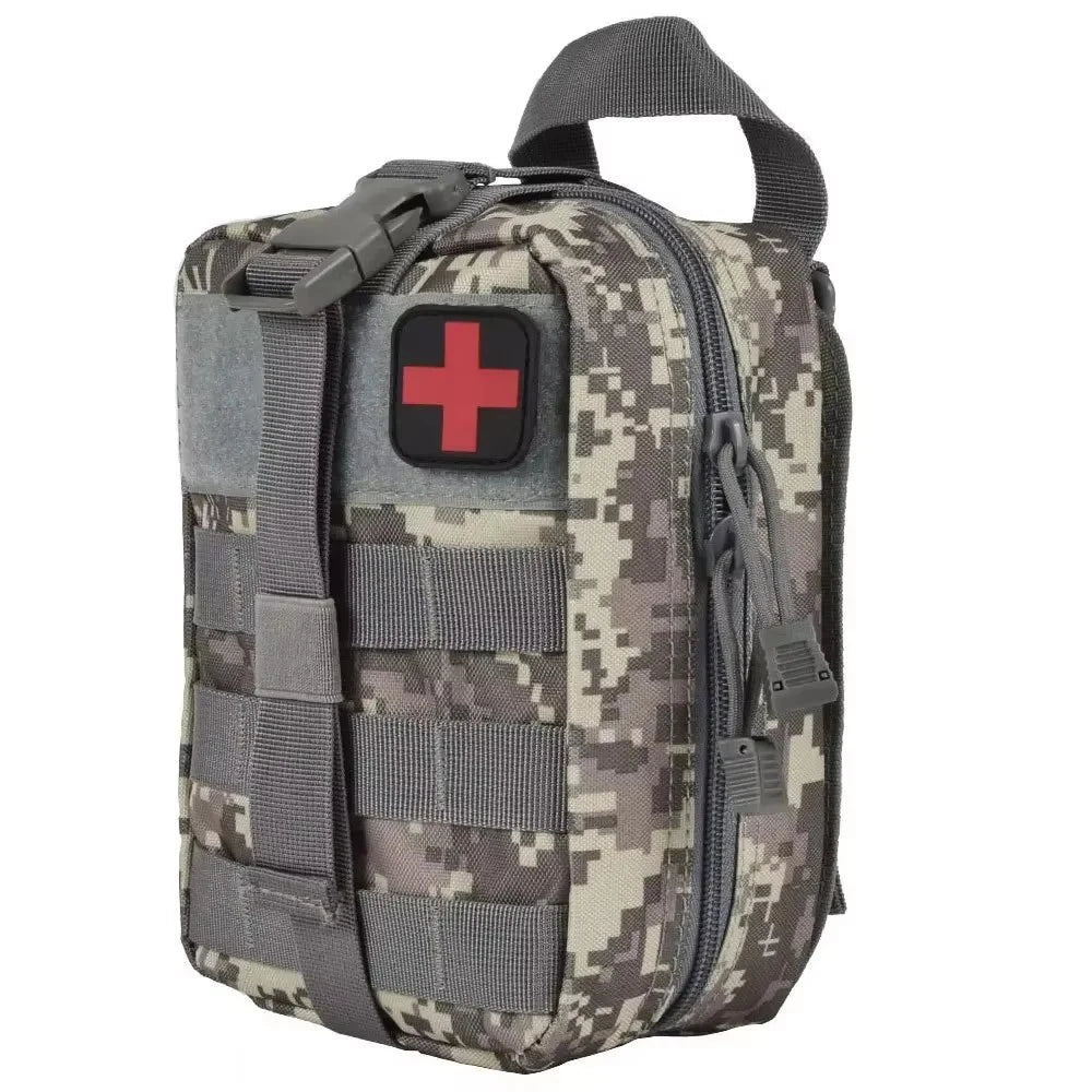 SINAIRSOFT Tactical First Aid Kit Medical Kit Emergency Outdoor Camping Emergency Survival Tool Storage Bag Molle Pouch