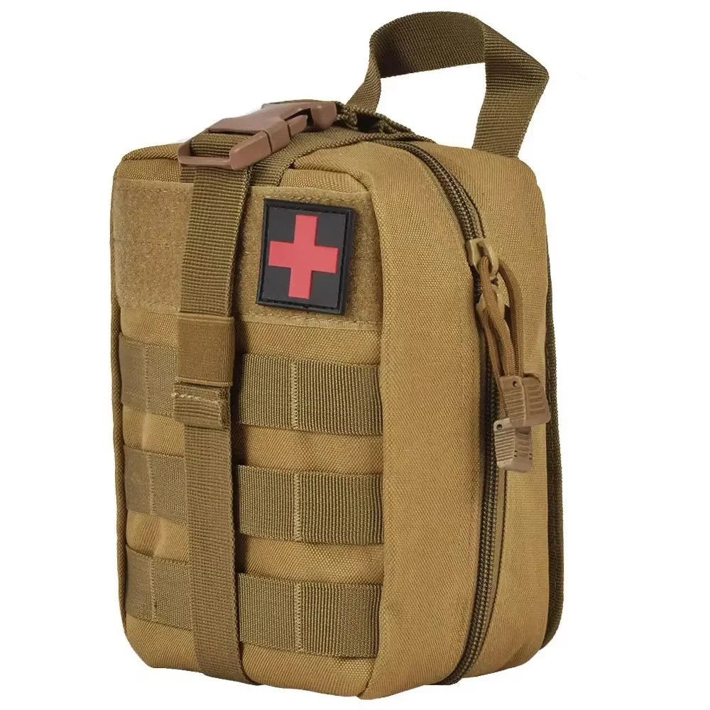 SINAIRSOFT Tactical First Aid Kit Medical Kit Emergency Outdoor Camping Emergency Survival Tool Storage Bag Molle Pouch