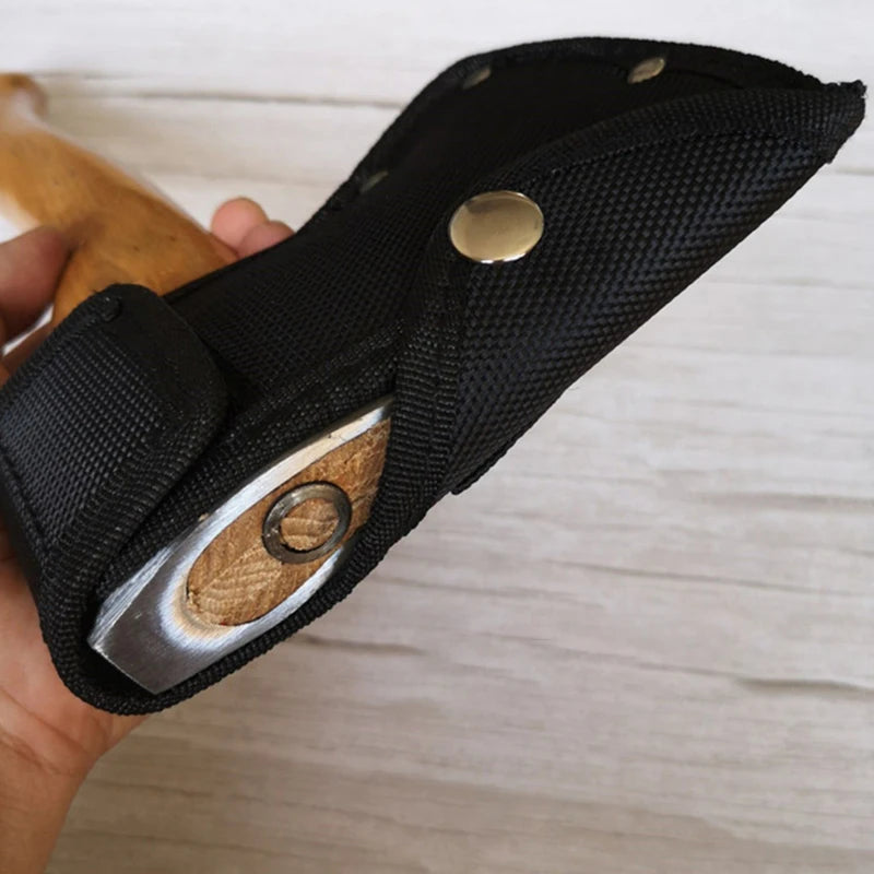 1PC Durable nylon Ax Axe Blade Cover Sheath for Outdoor Camping Blade Protection Tools Parts Waist Hanging Axe Sheath Head Cover