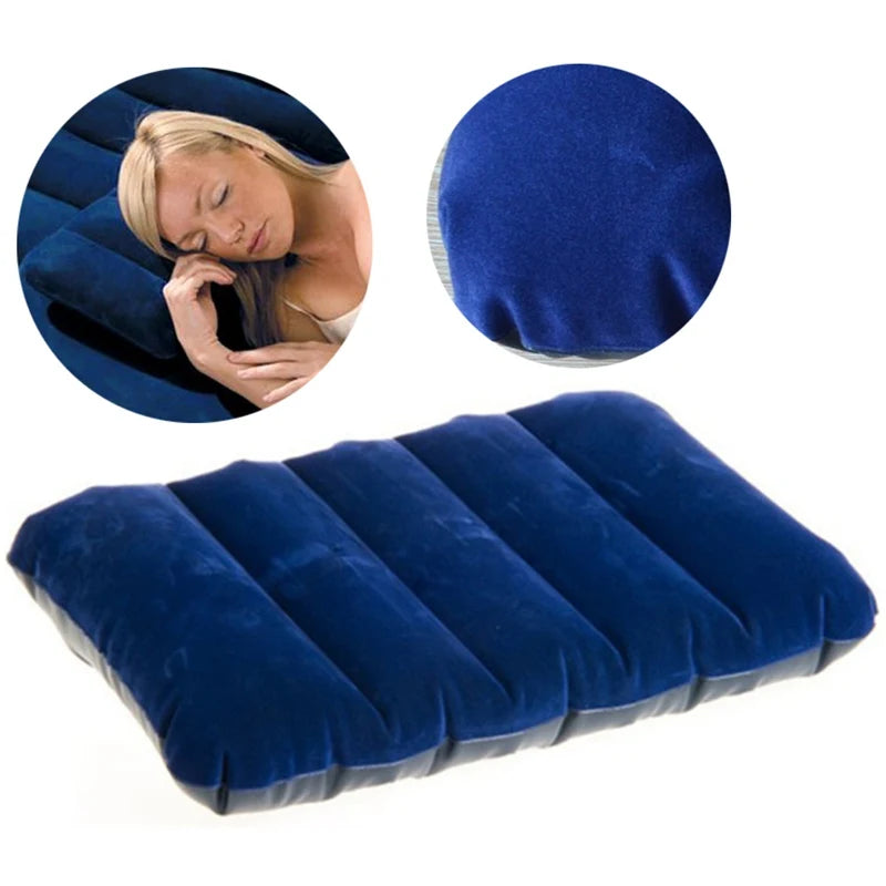 Camping Inflatable Pillows Ultralight  Comfort Sleeping Pillow Portable Pillow For Neck Lumbar Support for Camping Accessory