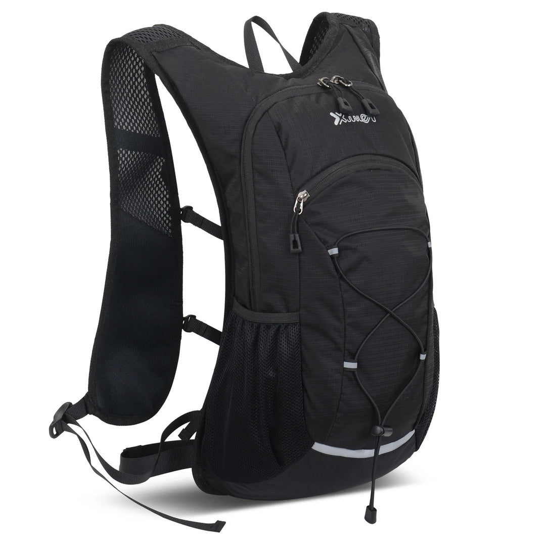 Outdoor hiking backpack, multi-functional mountain climbing travel backpack, waterproof nylon water bag, cycling bag
