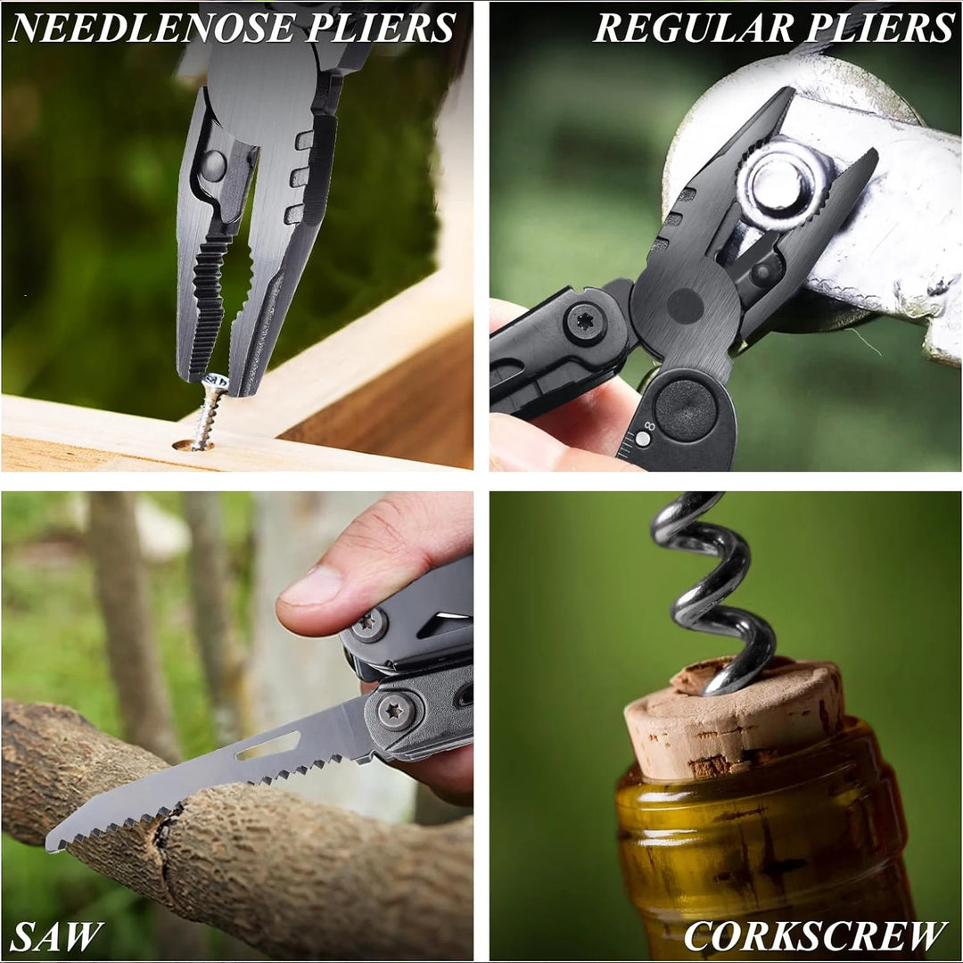 Mini Sailor Plier 21-in-1 Multi-Function Tools Wire Cutters Retrieve Card Pin Screwdriver Bottle Opener Knifes Tools EDC ifak