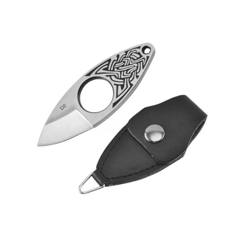 Portable  Knife Survival Tactical Pocket Knife Outdoor Camping Hiking Hunting Knives Wood Handle EDC Fishing Defense Tool