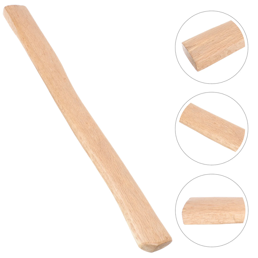 Wooden Axe Handle Replacement Wooden Hickory Handle Long Curved Solid Durable Axe Handle For Hatchet Home Farm Garden Axe