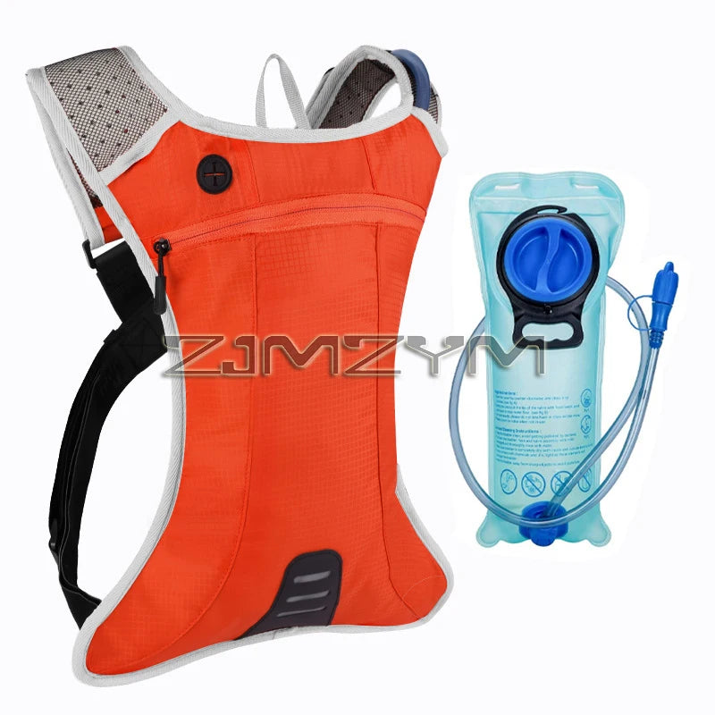 Waterproof Hydration Backpack with 2L Water Bag Outdoor Sport Water Bag Backpacks For Running Cycling Tourism and Camping